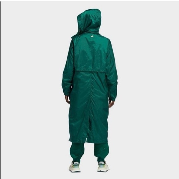 IVY PARK X Adidas Limited Edition! Green Trench Rain Coat. Unisex style! - Picture 7 of 16